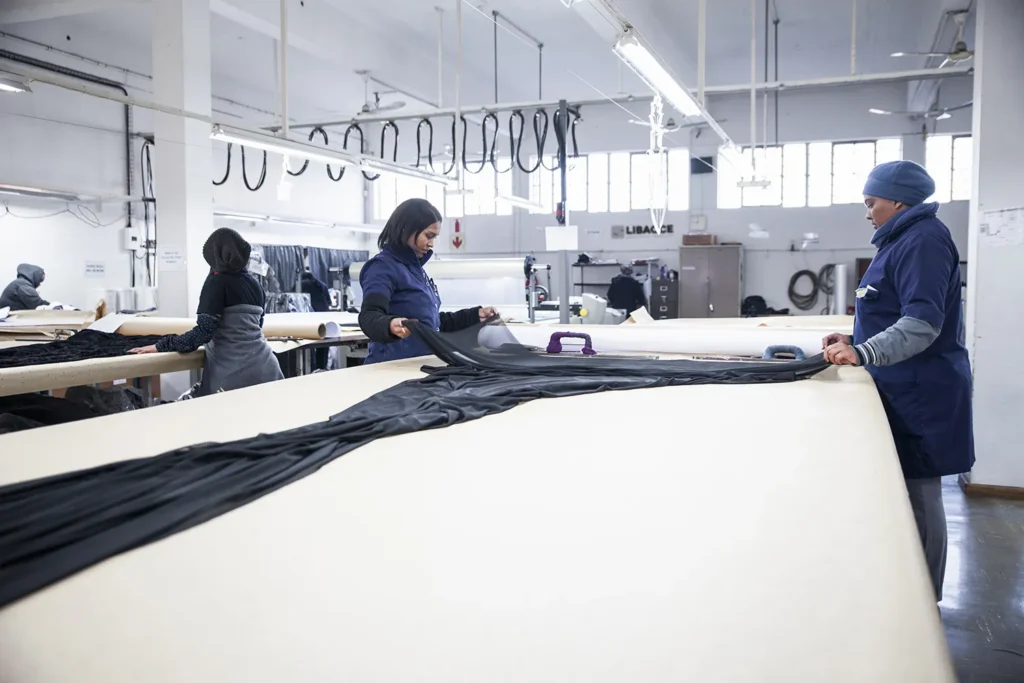 Libacce production floor